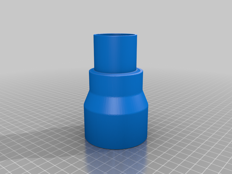 Custom Dust Collection Reducers – Dark Grain 3D Printing
