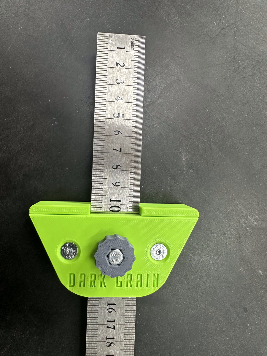 Slide Rule-Including 300mm Ruler – Dark Grain 3D Printing
