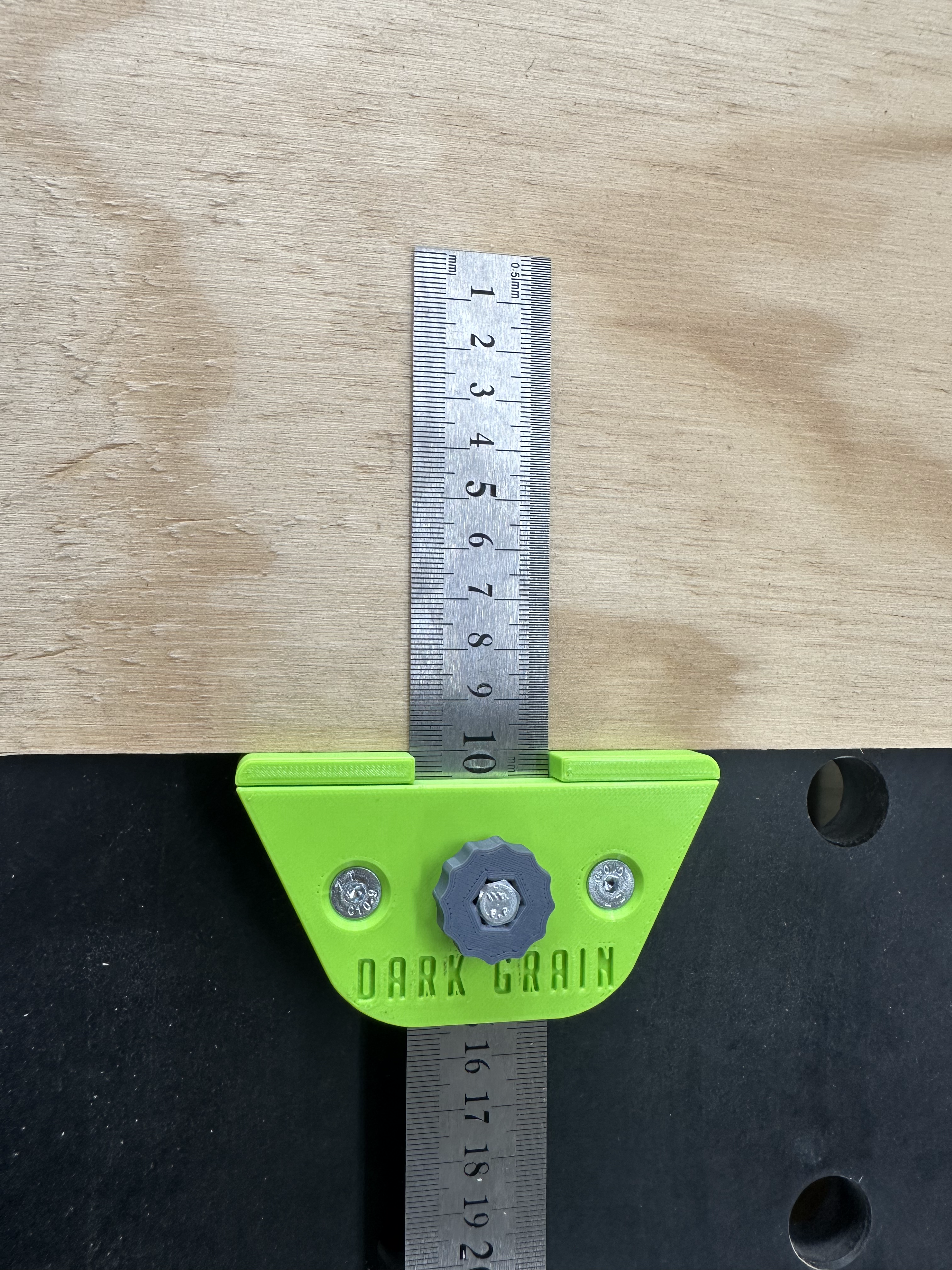 Metal Ruler Code Slide Slide Rule-Including 300mm Ruler – Dark Grain 3D Printing